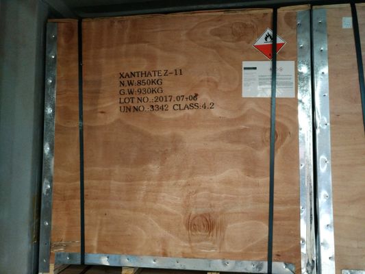 comprar XANTHATE químico Z-11 de CAS 140-93-2 do Xanthate do isopropil do sódio da classe 4,2 SIPX online manufacture
