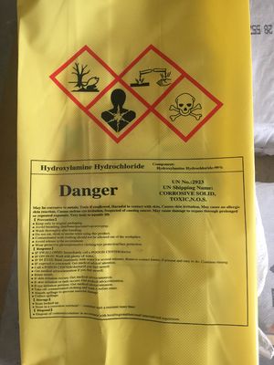 Bom preço Hidrocloro incolor do Hydroxylamine das matérias primas químicas de 99% on-line