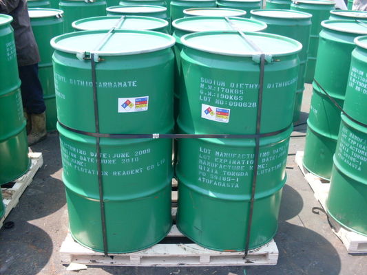 Bom preço 225,297 Dithiocarbamate Diethyl ES CAS 148-18-5 do sódio solúvel em água on-line